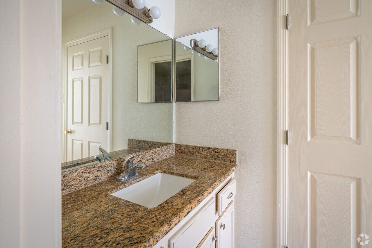 Granite bathroom vanity